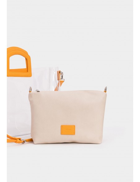 Bolso Tiffosi Debra transparente