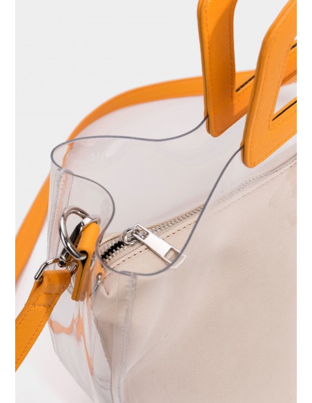 Bolso Tiffosi Debra transparente