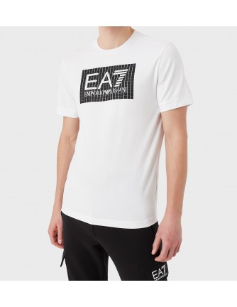 Camiseta EA7 Emporio Armani blanca