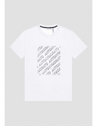 Camiseta Antony Morato blanca letras