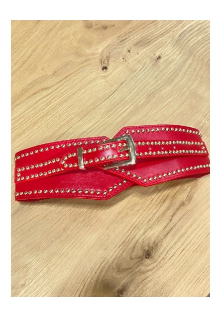 Cinturon Camaleónica Harnina rojo
