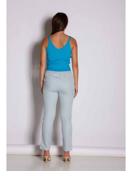 Top Jaimé azul mujer