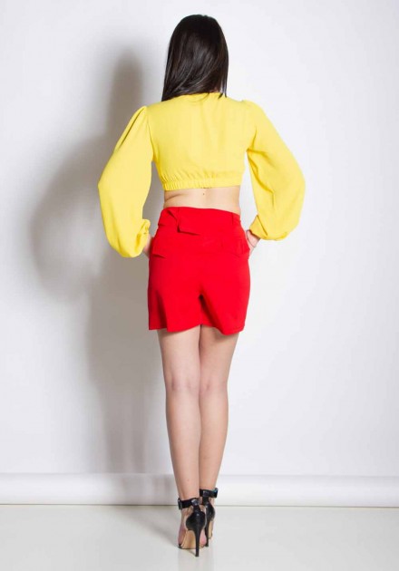 Short Jaimé rojo mujer Short Jaimé rojo mujer