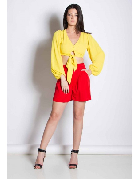 Short Jaimé rojo