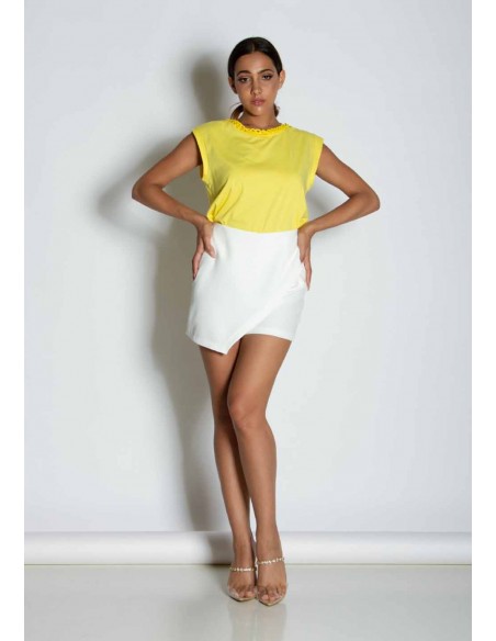 Short Jaimé blanco
