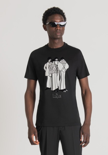 Camiseta Antony Morato negra Beatles