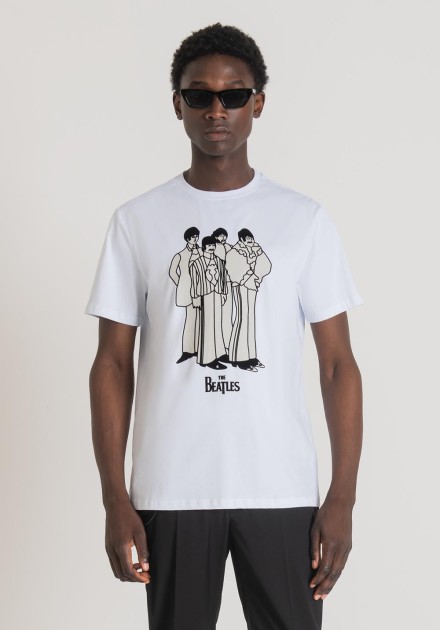 Camiseta Antony Morato blanca Beatles