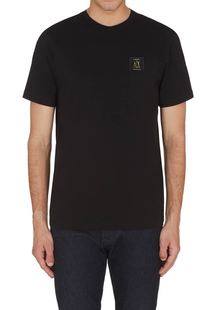 Camiseta Armani Exchange negra icon