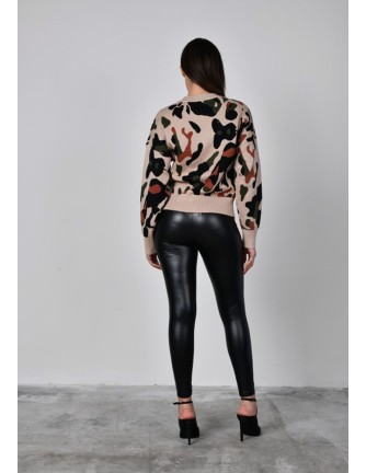 Leggings Jaimé negro polipiel 2