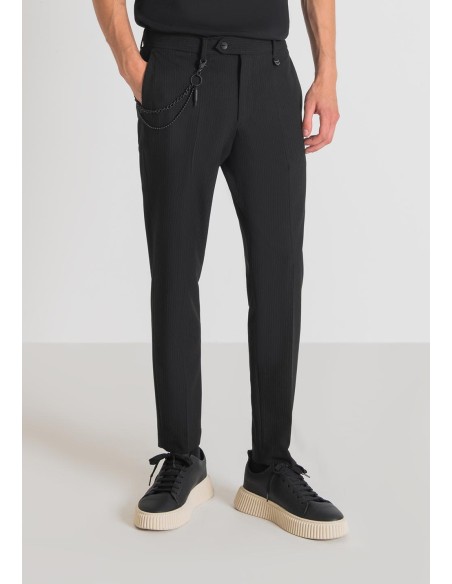 Pantalon Antony Morato negro falsa ralla