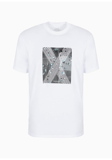 Camiseta Armani Exchange blanca