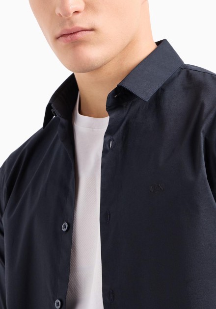 Camisa Armani Exchange azul Camisa Armani Exchange azul