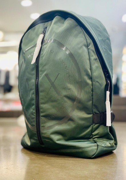 Mochila Armani Exchange verde