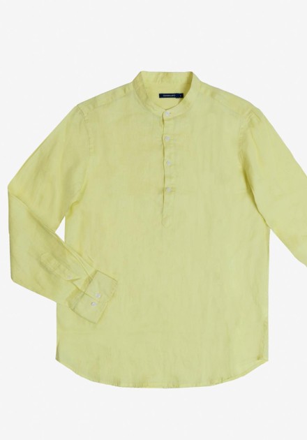 Camisa Gianni Lupo amarilla