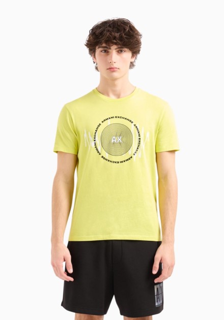 Camiseta Armani Exchange amarilla