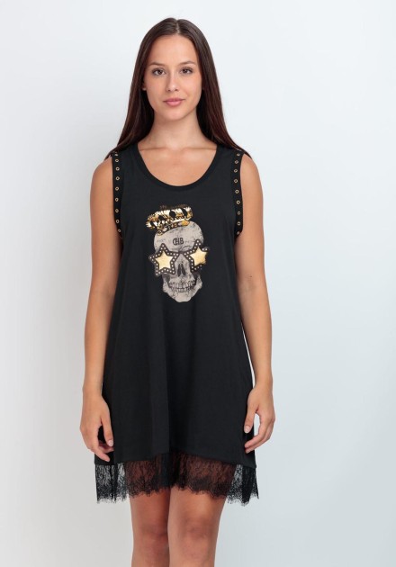 Vestido Chill&Buy Dream Skull Festival