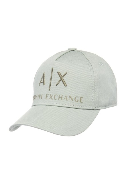 Gorra Armani Exchange verde logo