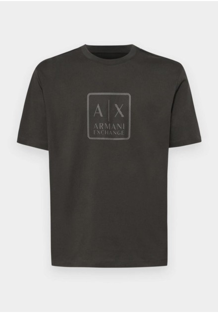 Camiseta Armani Exchange marron regular