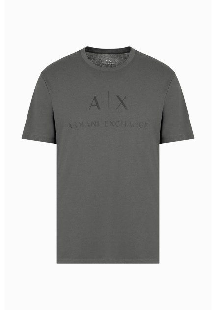 Camiseta Armani Exchange gris logo