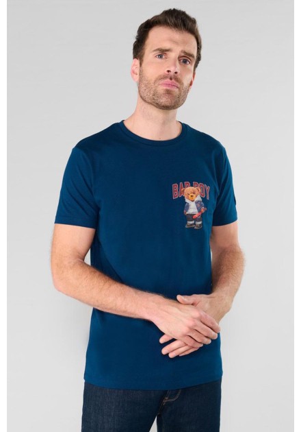 Camiseta Le Temps des Cerises azul oso