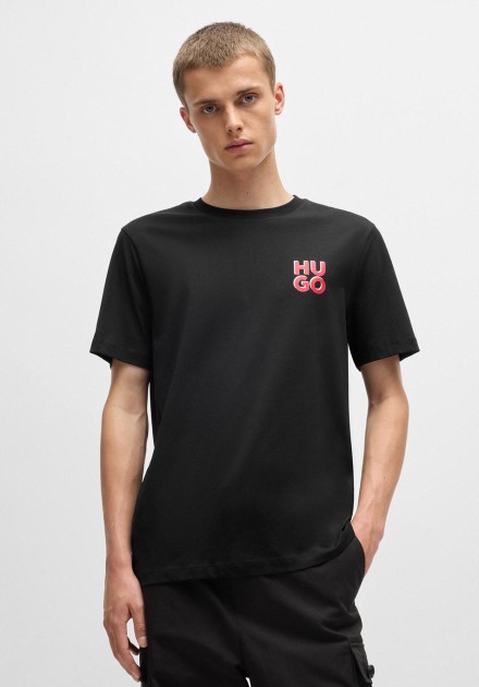 Camiseta Hugo negra Dimoniti