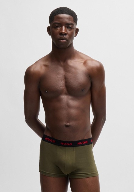 Trunks Hugo tripack hombre verde Trunks Hugo tripack hombre verde