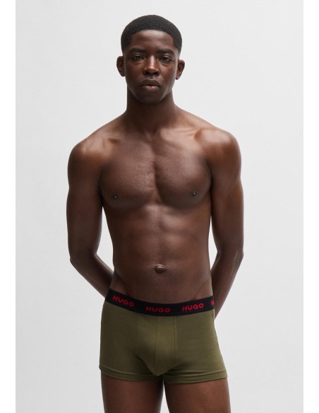 Trunks Hugo tripack hombre verde