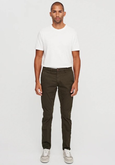 Pantalon Gabba Paul verde regular slim