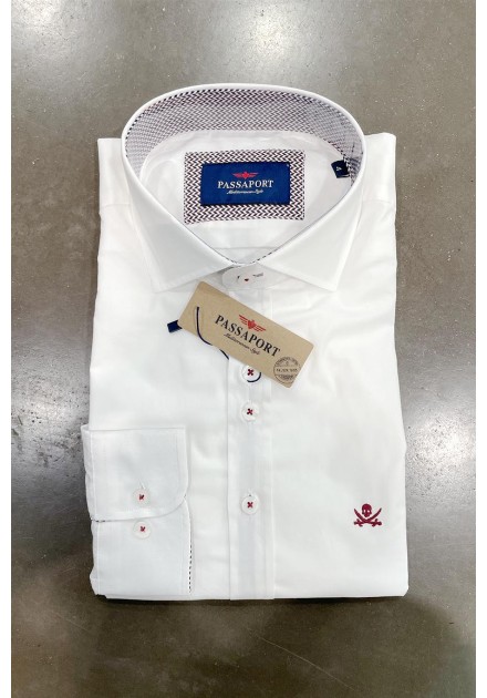 Camisa Passaport Blanca popelin