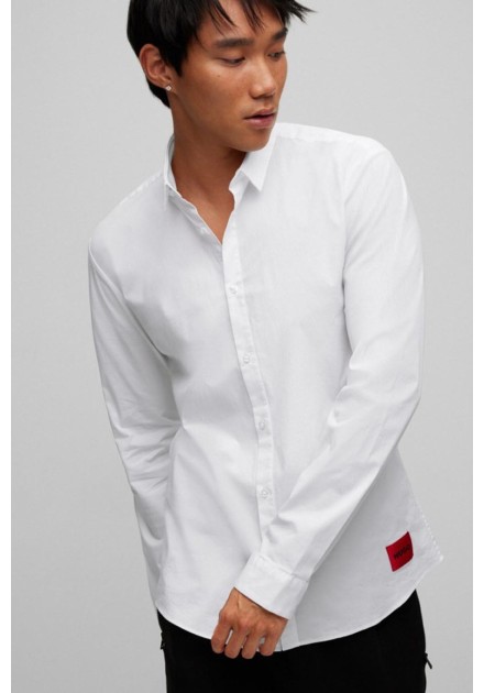 Camisa Hugo Blanca stretch