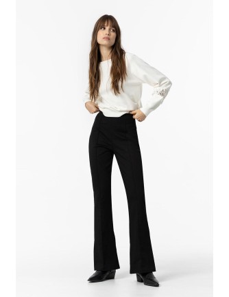 Pantalon Tiffosi Bilbao negro detalle