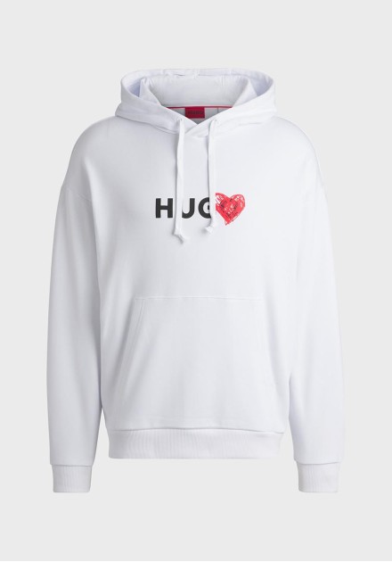 Sudadera Hugo Blanca Dewgill