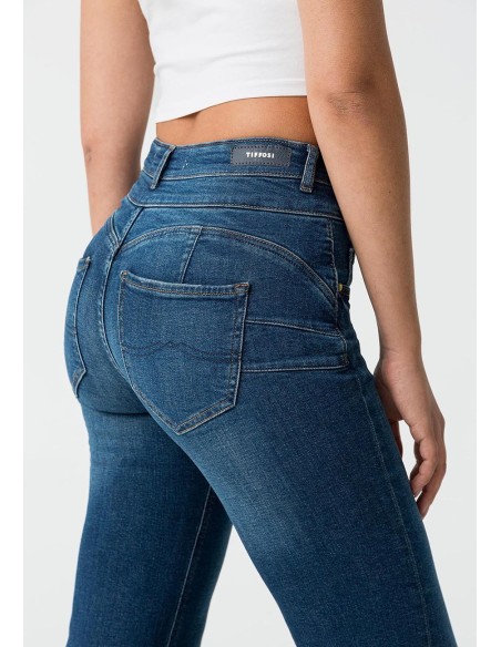 Pantalon Tiffosi Double Up Straight