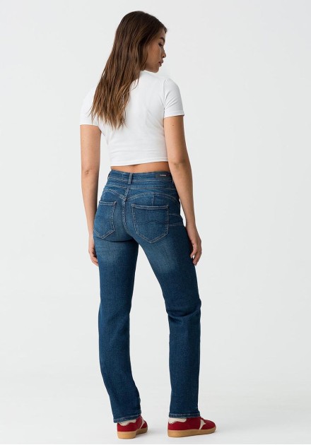 Pantalon Tiffosi Double Up Straight Pantalon Tiffosi Double Up Straight