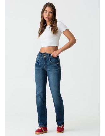 Pantalon Tiffosi Double Up Straight 2