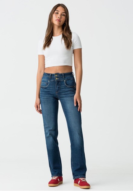 Pantalon Tiffosi Double Up Straight Pantalon Tiffosi Double Up Straight