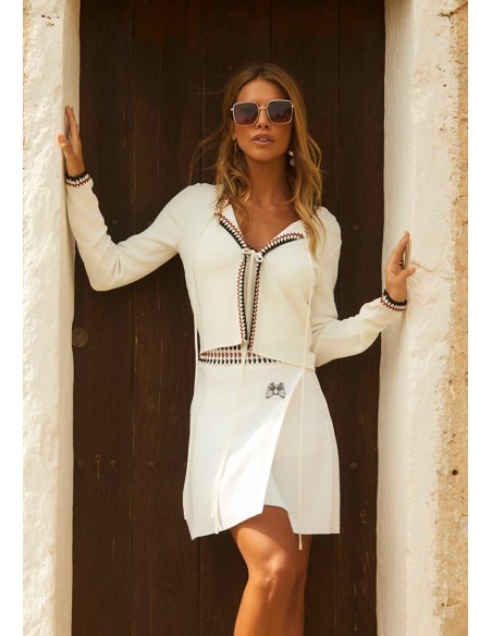 Falda Sophie Camaleónica by Capriche blanca
