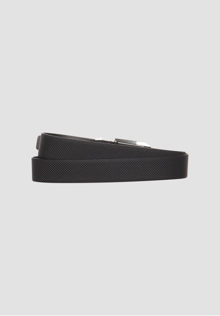 Cinturon Antony Morato negro piel hombre