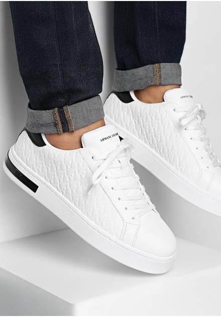 Sneakers Armani Exchange Blancas logos Sneakers Armani Exchange Blancas logos