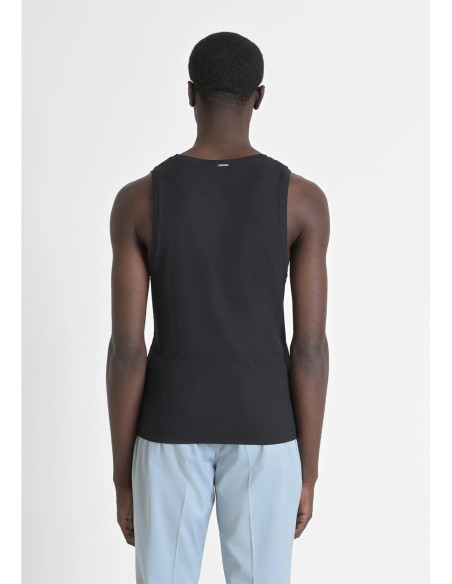 Camiseta Antony Morato negra canale tira