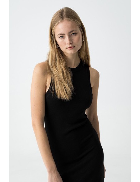 Vestido Tiffosi Halia negro