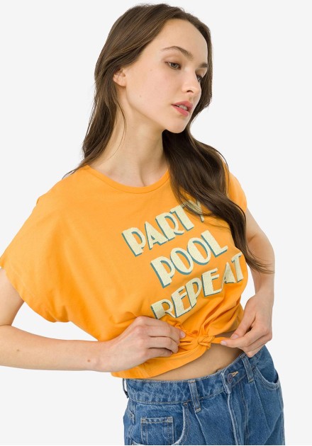 Camiseta Tiffosi Fiesta oversize nudo Camiseta Tiffosi Fiesta oversize nudo
