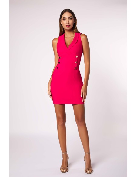 Vestido Carher Nia fresa