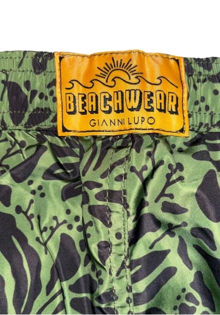 Bañador Gianni Lupo verde estampado hombre Bañador Gianni Lupo verde estampado hombre