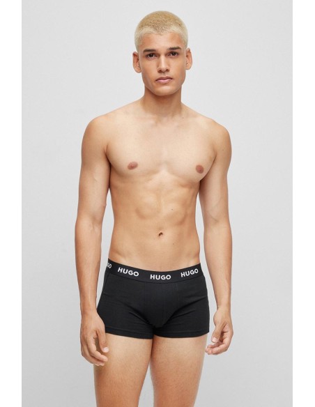 Boxer Hugo negro tripack holy-alise 3