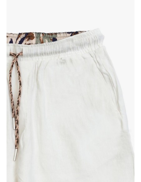 Bermudas Gianni Lupo lino hombre