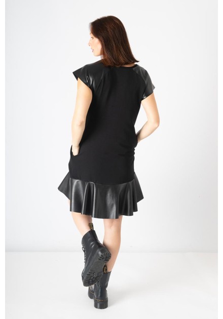 Vestido Animosa Abraza la Incertidumbre polipiel Vestido Animosa Abraza la Incertidumbre polipiel