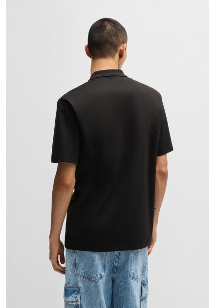 Polo Hugo negro Deabono Polo Hugo negro Deabono