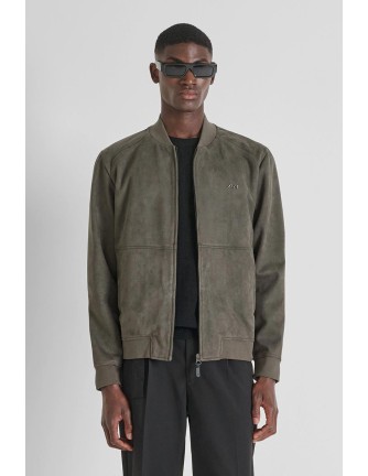 Chaqueta Antony Morato verde terciopelo