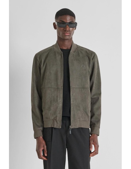 Chaqueta Antony Morato verde terciopelo